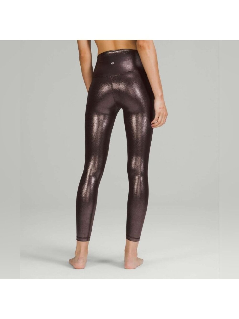 Lululemon Align High-Rise Pant 25" *Shine Radiate Foil Print French Press